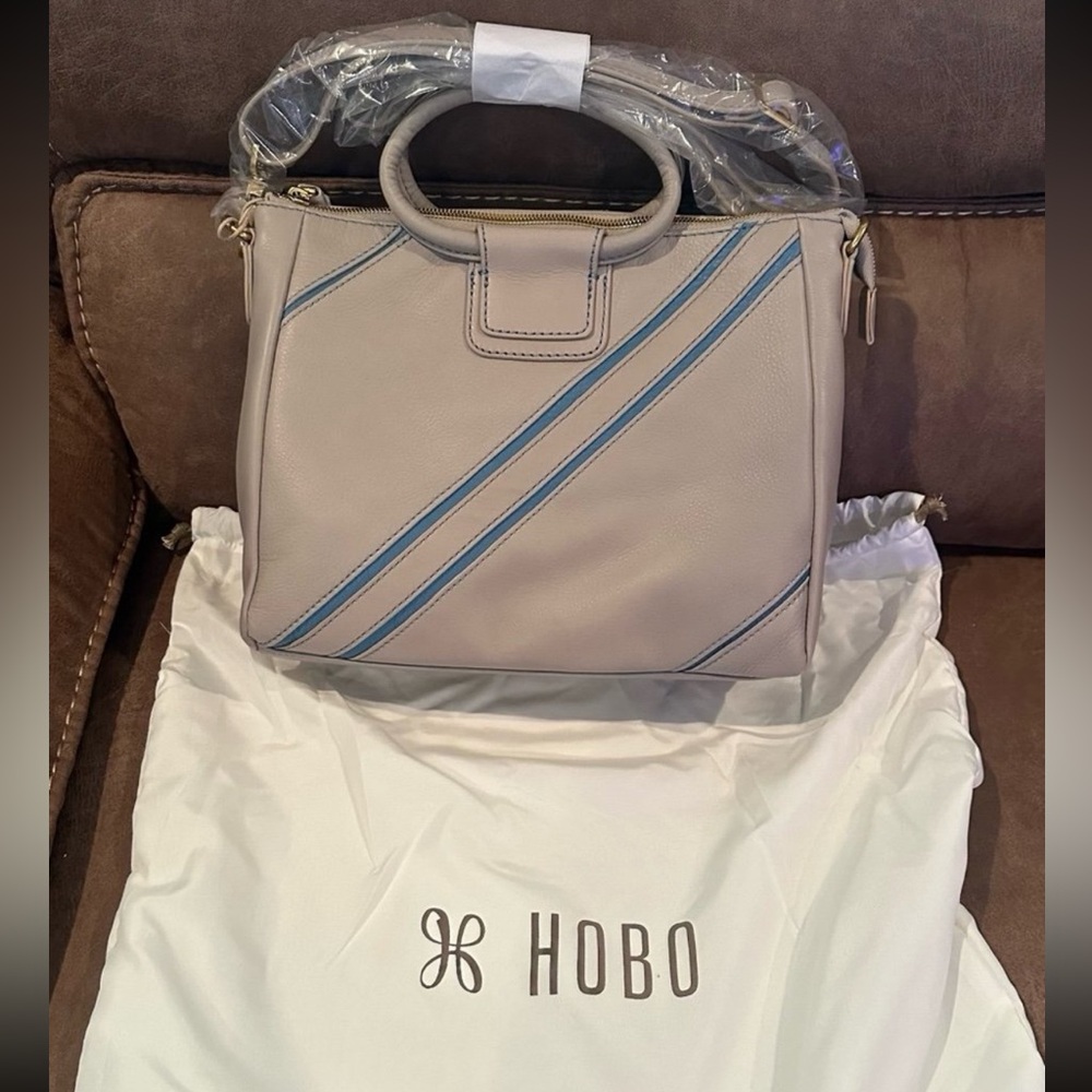 Hobo Leather Crossbody Bag